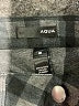 Aqua Plaid Black Casual Pants Size M - photo 7