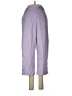 Alfred Dunner 100% Polyester Solid Purple Casual Pants Size 8 (petite) - photo 1