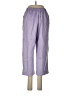 Alfred Dunner 100% Polyester Solid Purple Casual Pants Size 8 (petite) - photo 2