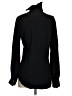 Kal Rieman 100% Silk Black Blouse Size 4 - photo 2