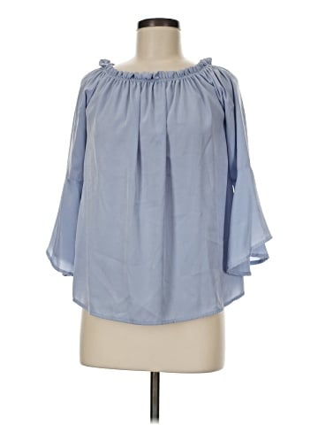 BLVD 3/4 Sleeve Blouse (view 1)