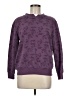 Hasting & Smith Floral Purple Pullover Sweater Size M (petite) - photo 1