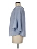 BLVD 100% Polyester Blue 3/4 Sleeve Blouse Size M - photo 5