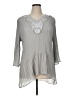 Catherines 100% Polyester Gray Casual Dress Size 14 - 16 - photo 1