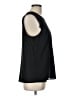 J.Crew Factory Store 100% Polyester Black Sleeveless Blouse Size 12 - photo 4