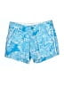 Lilly Pulitzer 100% Cotton Print Blue Shorts Size 00 - photo 1