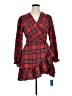 Cupshe Plaid Red Cocktail Dress Size XL - photo 1