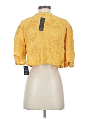 Lulus Short Sleeve Blouse (view 2)