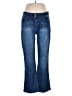 Wallflower Solid Blue Jeans Size 17R - photo 1