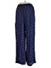 Blue Island 100% Rayon Polka Dots Blue Casual Pants Size XS - photo 2