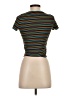 Sadie & Sage Stripes Brown Short Sleeve Turtleneck Size XS - photo 2