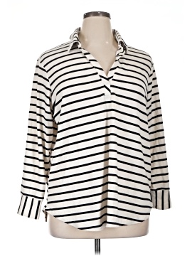 Jane and Delancey Long Sleeve Polo (view 1)