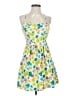 American Eagle Outfitters 100% Polyester Tropical White Cocktail Dress Size 0 - photo 1