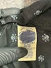 Faded Glory Stars Black Short Sleeve Button-Down Shirt Size 14 - 16 - photo 3
