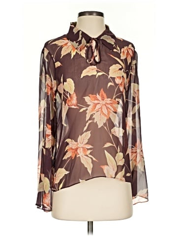 Tommy Bahama Long Sleeve Silk Top (view 1)