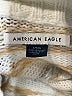 American Eagle Outfitters Chevron-herringbone Ivory Pullover Sweater Size L - photo 7