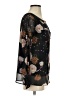 Desigual Black Long Sleeve Blouse Size S - photo 4