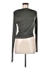 Unbranded 100% Polyester Gray Long Sleeve Top Size M - photo 1