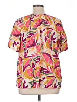 St. John's Bay Short Sleeve Blouse (view 2)