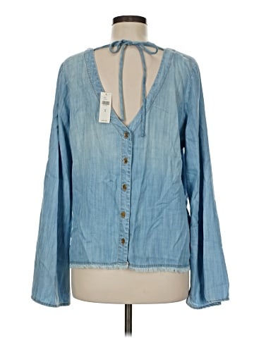 Anthropologie Long Sleeve Blouse (view 2)
