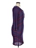 Splendid Stripes Blue Casual Dress Size XL - photo 4