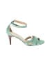 J.Crew Green Sandals Size 4 1/2 - photo 1