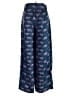 J.Crew 100% Silk Print Blue Silk Pants Size 00 - photo 2
