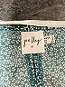 Polly 100% Polyester Blue 3/4 Sleeve Blouse Size 0 - photo 3
