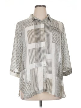 Rose + Olive 3/4 Sleeve Blouse (view 1)