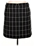 Ann Taylor LOFT Plaid Black Formal Skirt Size 16 - photo 2