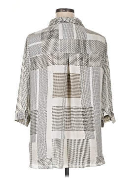 Rose + Olive 3/4 Sleeve Blouse (view 2)