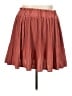 Oddi 100% Polyester Solid Red Casual Skirt Size 3X - photo 1