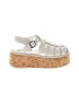 Steve Madden White Wedges Size 8 1/2 - photo 1
