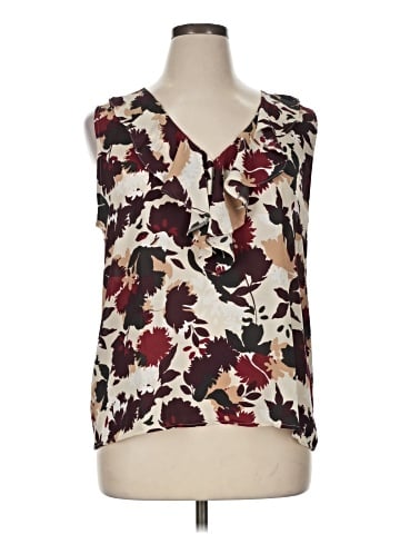 Ann Taylor Factory Sleeveless Blouse (view 1)