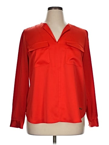 Jones New York Signature Long Sleeve Blouse (view 1)