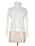 Ann Taylor 100% Cotton White Turtleneck Sweater Size M - photo 1
