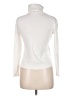 Ann Taylor 100% Cotton White Turtleneck Sweater Size M - photo 2