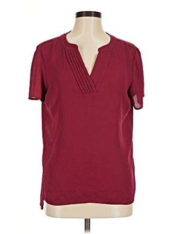 Skies Are Blue Short Sleeve Blouse (view 1)