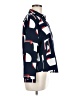 Unbranded Print Blue Long Sleeve Blouse Size M - photo 4