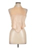 Alice + Olivia Tan Sleeveless Blouse Size L - photo 1