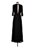 BCBGMAXAZRIA 100% Polyester Black Casual Dress Size XS - photo 2