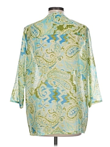 Salon Studio by Haband 3/4 Sleeve Blouse (view 2)