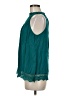 VICI Teal Sleeveless Blouse Size M - photo 5