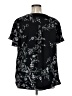 Honeyme Black Short Sleeve Top Size XL - photo 2