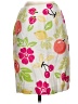 Talbots 100% Cotton Print Ivory Casual Skirt Size 4 (petite) - photo 1