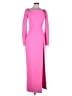 Mônot 100% Polyester Pink Casual Dress Size EU 42 / US 12 - photo 1