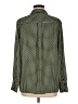 Monoprix femme 100% Polyester Houndstooth Green Long Sleeve Blouse Size EU 40 / US 10 - photo 2