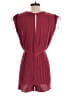 Club Monaco Solid Burgundy Romper Size 4 - photo 2