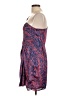 BCBGeneration 100% Polyester Animal Print Blue Cocktail Dress Size 10 - photo 5