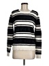 Ann Taylor LOFT Stripes Black Pullover Sweater Size M - photo 1